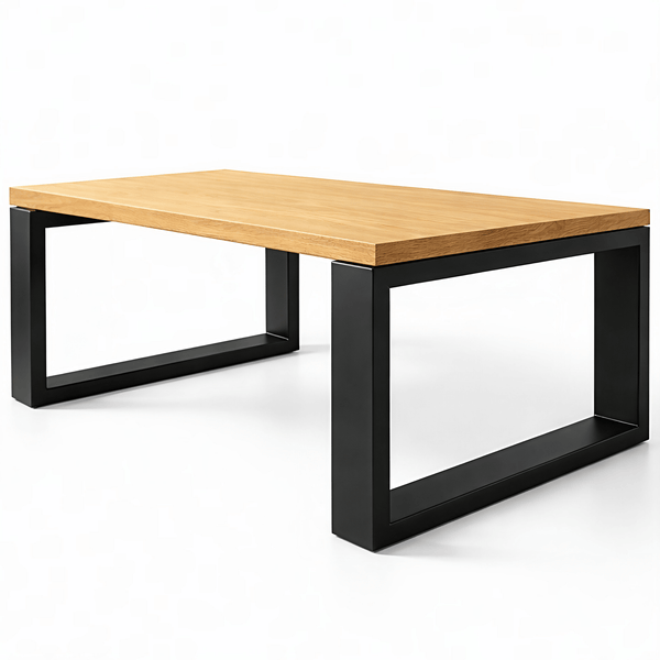 Stolik kawowy loft szerokie metalowe industrial - Loftivo - Loftivo