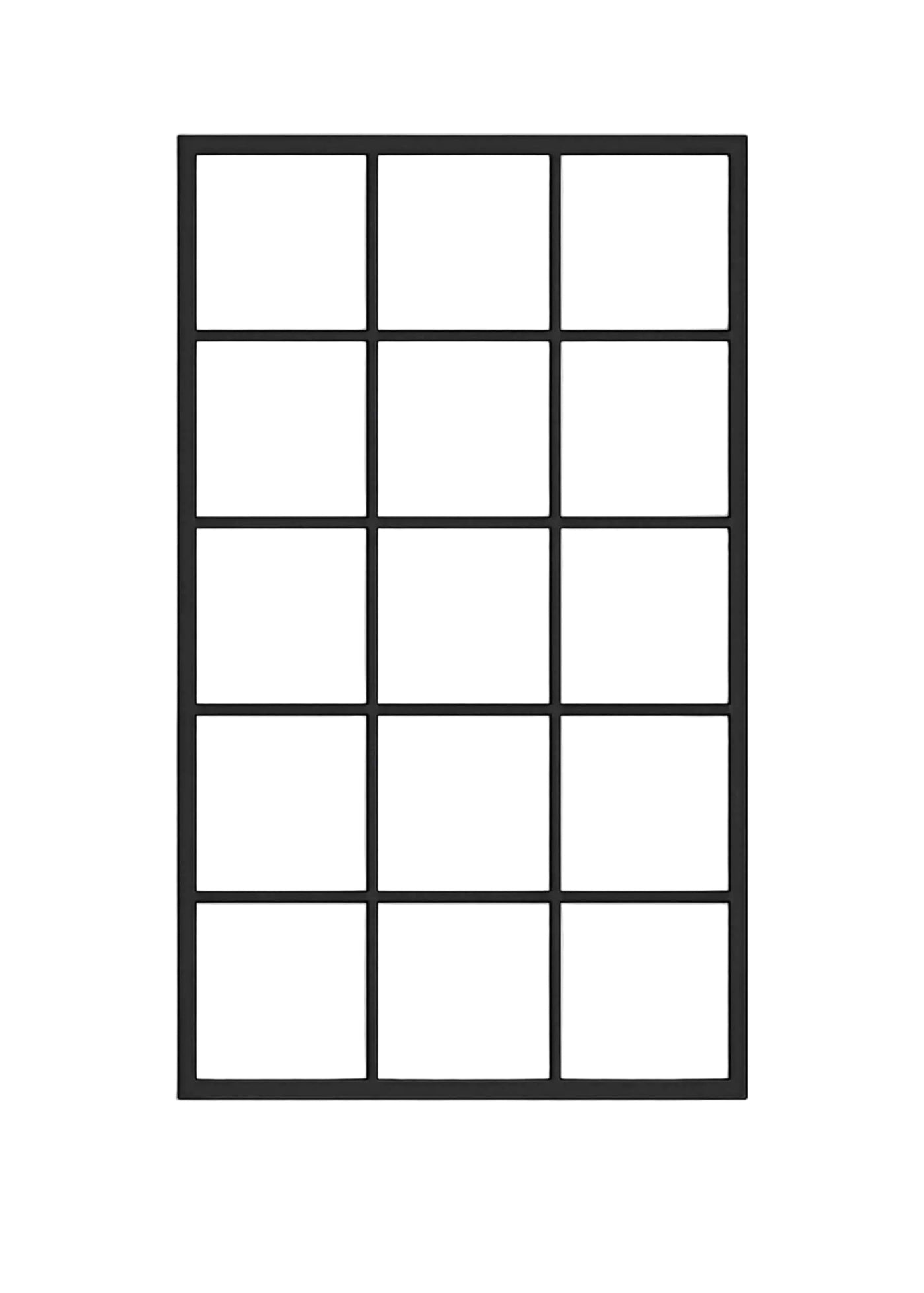 PANEL ŚCIENNY GRID ORGANIZER LOFT 60x100 SIATKA KWIETNIK WIESZAK CZARNY MAT - Loftivo